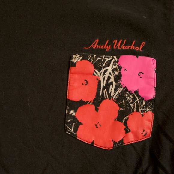 Andy Warhol Black Pocket T - Picture 2 of 2